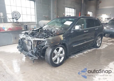 2012 Jeep Grand Cherokee Overland из США, поврежденный, VIN 1C4RJFCG2CC342164